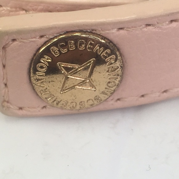 BCBG Generation rose gold DREAM pink leather bracelet - Picture 5 of 5